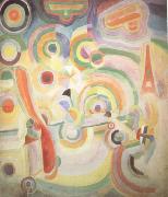 Delaunay, Robert Homage to Bleriot (nn03) oil on canvas
